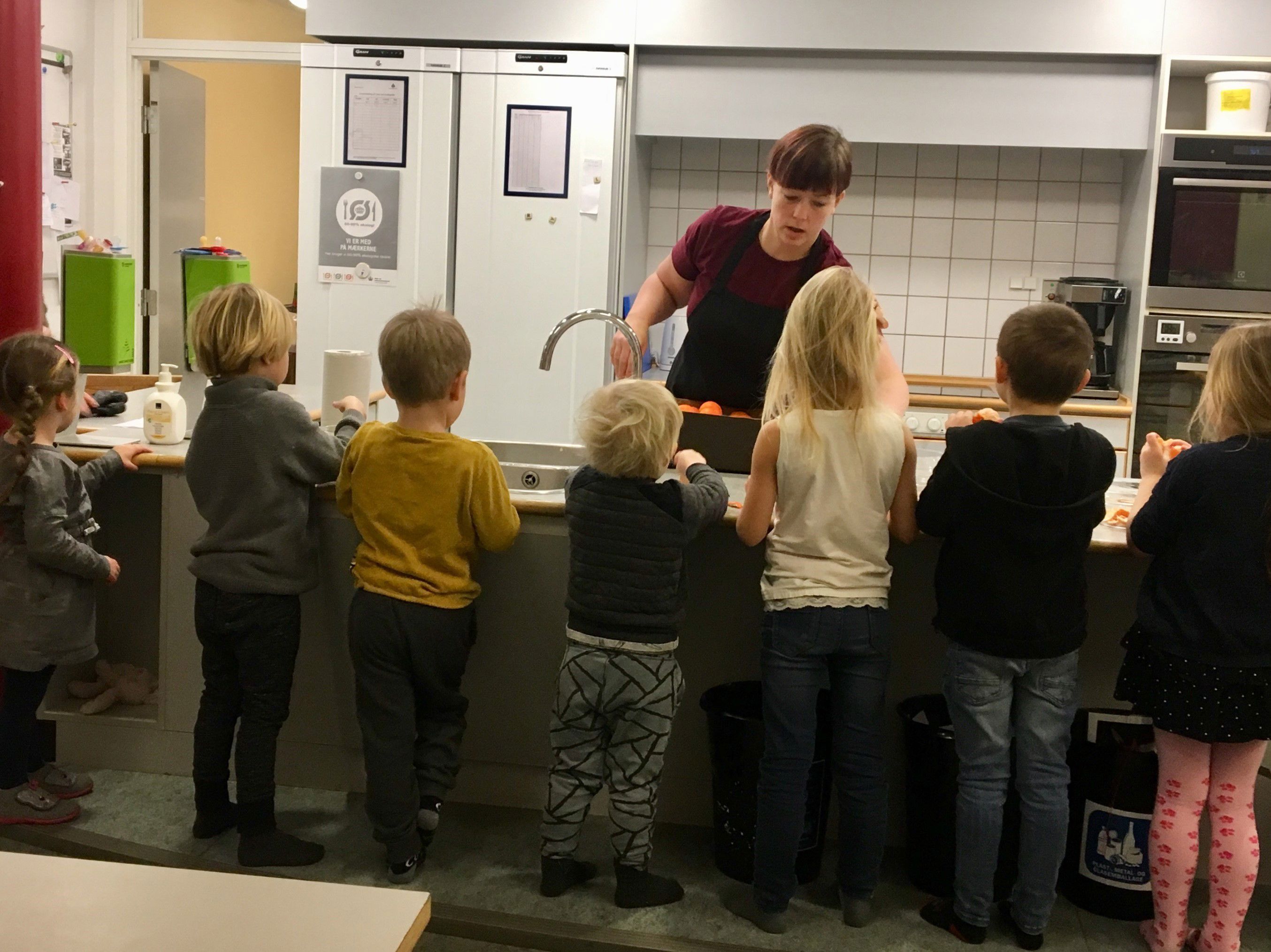 Det åbne køkken i Stjernehuset